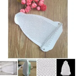Strykjärnsskydd i järn, strykhjälp, skyddsbräda, non-stick-beläggning, tyger, värme, enkelt och snabbt