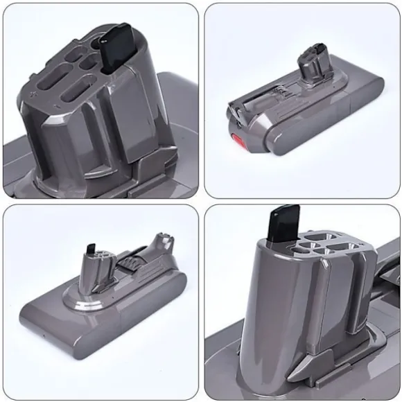 SWAREY-batteri för Dyson V11-serien 6000mAh Li-ion 25,2V med postfilterelement och 1 borste och skruvmejsel One-Click Installation
