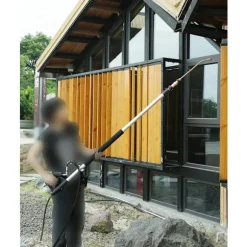 Teleskopisk Tvättlans 1,5-6,3M – 4000 PSI | Aluminium | 5 Munstycken | Kompatibel med Karcher HD HDS