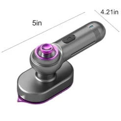 Tillbaka till skolan-erbjudanden! ESULOMP Handhållen Klädstrykningsmaskin Bärbart Ångstrykjärn Mini Strykjärn Hem Resestrykjärn [YJD] Gray 12.7×10.8×9.7cm | Fyndiq