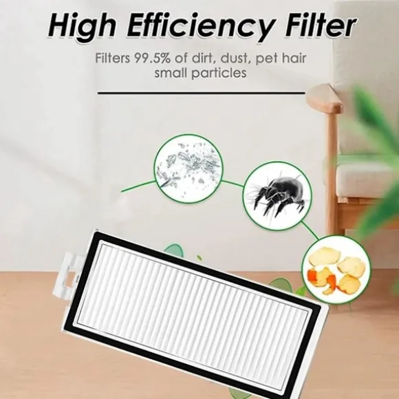 Tillbehör till robotdammsugare Q8 Max, Q8 Max+, Q5 Pro, Q5 Pro+ - Huvudborsthölje Hepa-filter
