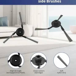 Tillbehörsset för Dreame X40 & L40 Ultra Dammsugare Huvudborste Sidoborste Hepa Filter Moppduk Dammpåsar As Shown