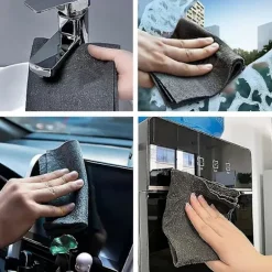 Tjock Magisk Rengöringsduk Luddfri Återanvändbar Mikrofiber Rengörings Trasa