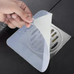 Tjock silikon golvavlopp deodorant lock badrum deodorant insektssäker tätning hushåll avloppsrör diskho anti-lukt 12cm x 12cm