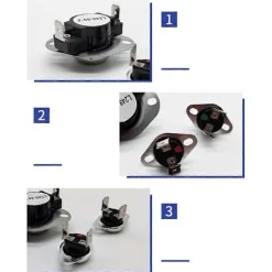 Torktumlare Termosäkring Termostat Kit för LA-1053 för AH2162282 Qp5