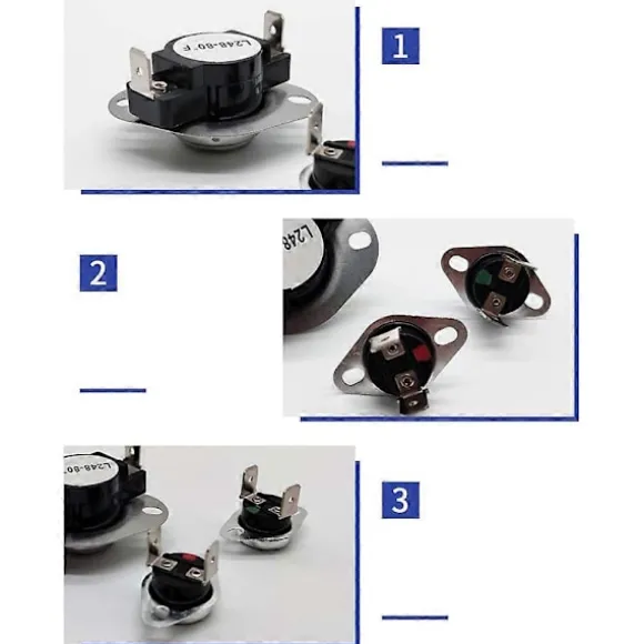 Torktumlare Termosäkring Termostat Kit för LA-1053 för AH2162282 Qp5