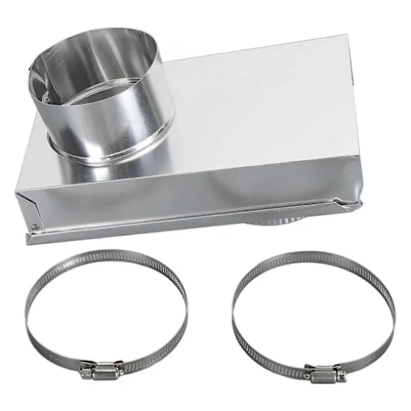 Torktumlare Ventilationskit Aluminiumlegering Slät Innervägg Universal Torktumlare Ventilationsperiskop Ersättning