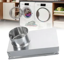 Torktumlare Ventilationskit Aluminiumlegering Slät Innervägg Universal Torktumlare Ventilationsperiskop Ersättning