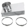 Torktumlare Ventilationskit Aluminiumlegering Slät Innervägg Universal Torktumlare Ventilationsperiskop Ersättning