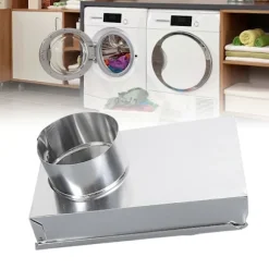 Torktumlare Ventilationskit Aluminiumlegering Slät Innervägg Universal Torktumlare Ventilationsperiskop Ersättning