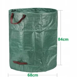 Trädgårdssäck Big Bag Set Säck Säck Trädgårdssop Säck 300L*3PC