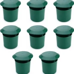 Trädgårdssnigel- och snigelfälla Miljövänlig giftfri plast Skadedjursfångare Låda Säker Utomhus Trädgårdsblommor (8-pack)