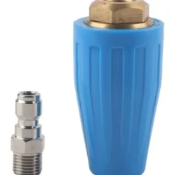 Trycktvätt Turbo Roterande Munstycke 4.0GPM Hög Hastighet 1/4" Snabbkopplingsplugg 3600PSI / 250 BAR Rengöringstillbehör 2.5