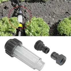 Trycktvätt Vattenfilter Kompatibelt med Karcher K2 K3 K4 K5 K6 K7 G3/4' 175psi Vattenfilter Biltvätt Trycktvätt Tillbehör (FMY)