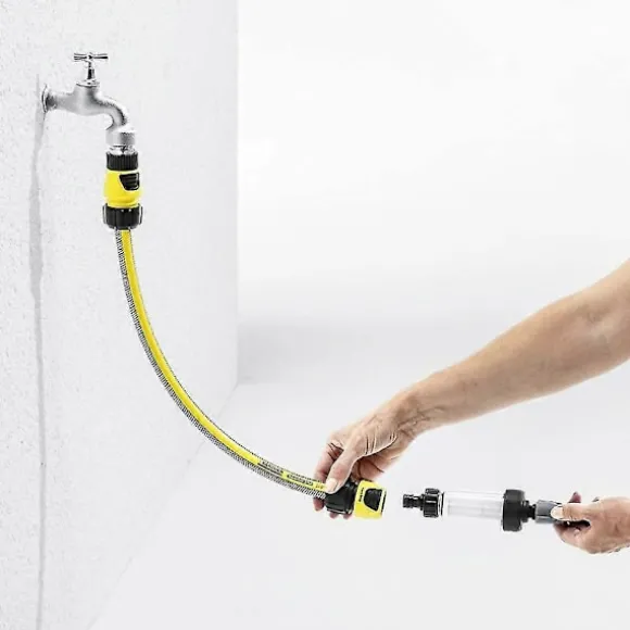 Trycktvätt Vattenfilter Kompatibelt med Karcher K2 K3 K4 K5 K6 K7 G3/4' 175psi Vattenfilter Biltvätt Trycktvätt Tillbehör (FMY)