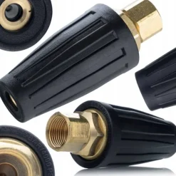 Turbomunstycke Rotationsmunstycke 050 – Keramisk Insats | 276 Bar | Gänga M18X1,5 | Ersättningsdel för Karcher HD HDS