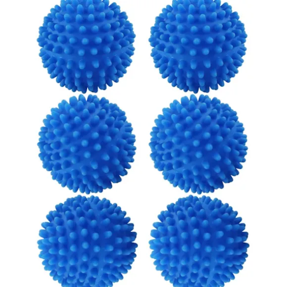 Tvättboll för tvättmaskin, 6 st tvättbollar, torkbollar, torktumlareboll, tvättboll, återanvändbar torkboll torkboll tvättboll