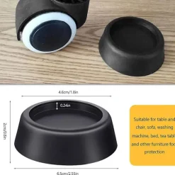Tvättmaskin Fot Anti-vibrationsdynor Buller Anti-vibrationsavgift