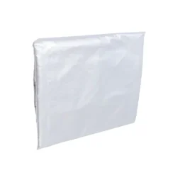 Tvättmaskin och torktumlare Skydd Polyester Fiber Vattentät Solskyddande Skyddande Tvättmaskin Skydd för Tvättstuga Kök Hem Silvergrå M