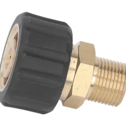 tvättmaskinsadapter adapter adapter pistolslanganslutning, 5 000 PSI reservdelar, hane G3/8 till hona M22, 15 mm, högtryckstvätt tillbehör