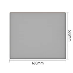 Tvättmaskinstäcke, Ovanpå, Halkskydd, Dammskydd 60*50CM