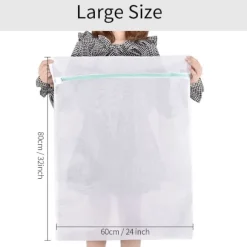 Tvättpåsar 60x80cm 2-pack Nät Tvättpåse Stor Storlek