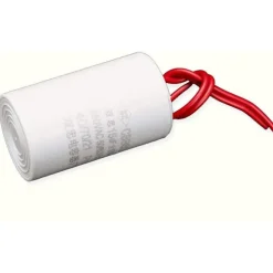 25UF CBB60 AC 450V Liten Volym Kondensator Dubbeltråd Tvättmaskin Motor [DB]