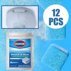 Ultra Clean Toalett Tabletter Blek & Blå, Rain Clean Doft