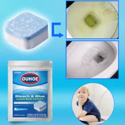 Ultra Clean Toalett Tabletter Blek & Blå, Rain Clean Doft