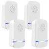 Ultraljud skadedjursbekämpare, elektroniska insektsfällor, 4-pack för inomhusbruk, plug-in mygg- och spindelavvisare, effektiv råttavvisare