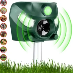 Ultraljuds Kattskrämma, Ultraljuds Insektskrämma, Musavskräckare för Utomhusträdgårdar