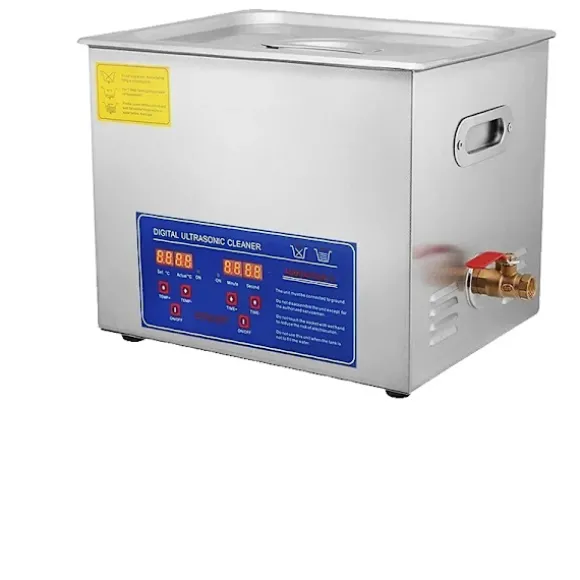 Ultraljudsrengörare, 6L kapacitet, rostfritt stål, 40kHz frekvens,10L