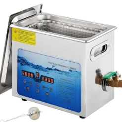 Ultraljudsrengörare-Duoku-6 L-Justerbar Frekvens 36 kHz-40 kHz-med Digital Timer och Uppvärmning