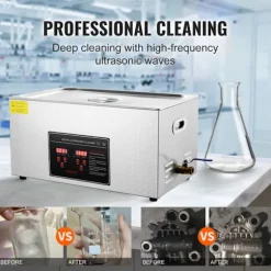 Ultraljudsrengörare-Duoku-22 L-Digital timer och uppvärmning-Rostfritt stål
