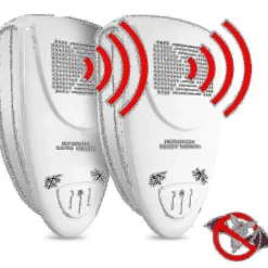 Ultrasonic Bat Repellent Pack Of 2 - Get Rid Of Bats In 72 Hours EU