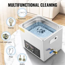 Ultrasonic Cleaner-Duoku-15 L-med Timer, Uppvärmning 600 W, Ultrasonic Effekt 360 W