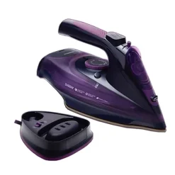 Uppladdningsbart Sladdlöst Strykjärn 2400 Watt Anti-Dropp Non-Stick Stryksula