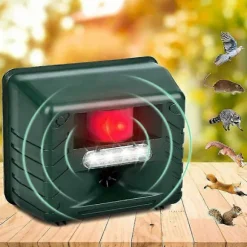 Utomhus Fågelskrämma, Ultraljud Djurskrämma, Ultraljud Fågelskrämma med Rörelsesensor