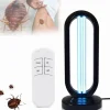 UVC-lampa Ozon Dödar Vägglöss 3 Timerinställningar med Fjärrkontroll Germicid