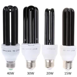 220V 30W E27 UV-ljus Ultraviolett Mosquito Killer Lamp Blacklight UV-ersättningslampa för mygg- och flygande insektsfälla