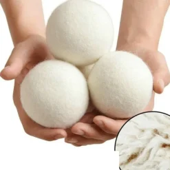 Varm ull torktumlare bollar återanvändbara mjukmedel tvätt 5 cm tvätt tvätt maskin tillbehör