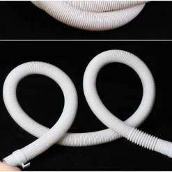 Vattenavloppsslang, 2m Flexibel universal avloppsslang för universal evakueringskit, för diskmaskin och tvättmaskin [PL]