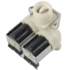 Vatteninloppsventil för tvättmaskin, ersättning, dubbelhuvudsolenoid AC220V-240V