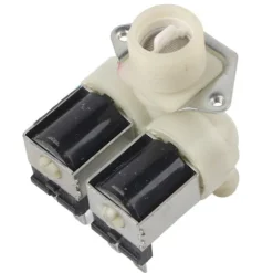 Vatteninloppsventil för tvättmaskin, ersättning, dubbelhuvudsolenoid AC220V-240V