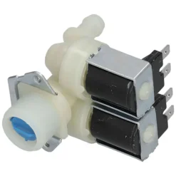 Vatteninloppsventil för tvättmaskin, ersättning, dubbelhuvudsolenoid AC220V-240V