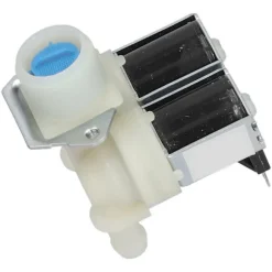Vatteninloppsventil för tvättmaskin, ersättning, dubbelhuvudsolenoid AC220V-240V