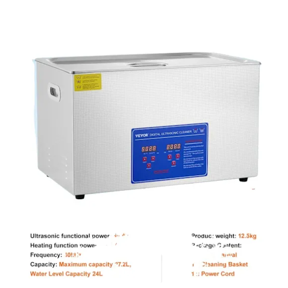 VEVOR Ultrasonic Rengörare, Hög Ultraljudseffekt, Stora Kapacitetsalternativ,30L