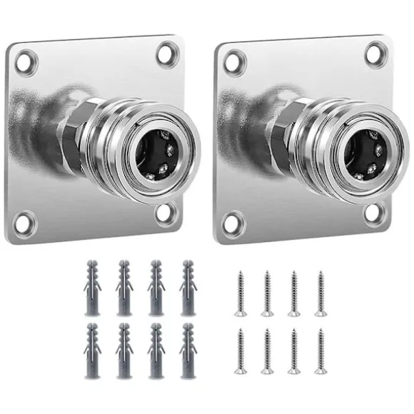 Vägghängd Högtryckstvätt Hållare Rostfri Organiseringsställ för Garage 2PCs