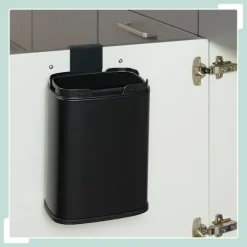 Väggmonterad avfallsbehållare, 5L, avtagbart lock