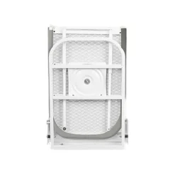 Väggmonterad Strykbräda 180 Graders Rotation Hängande för Vardagsrum Litet Utrymme Vit Grå White Gray 92cmx31cm